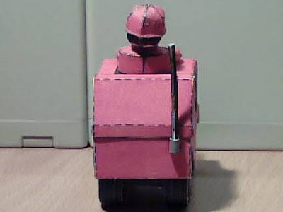 Разведчик Orange Star Recon (Advance Wars) paper model