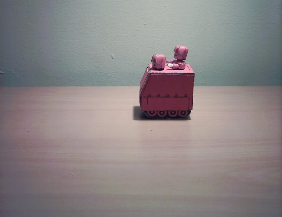 Бронетранспортер Orange Star APC (Advance Wars) paper model
