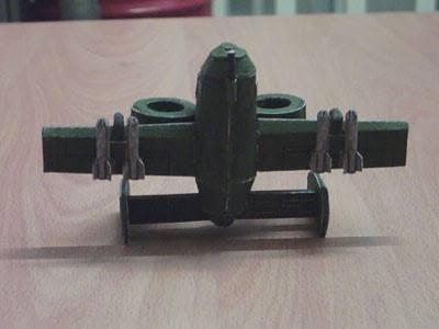 Истребитель Green Earth Fighter (Advance Wars) paper model