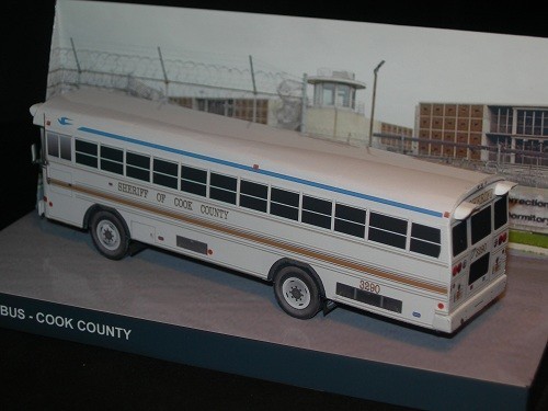 Автозак Blue Bird All American FE 2000 paper model