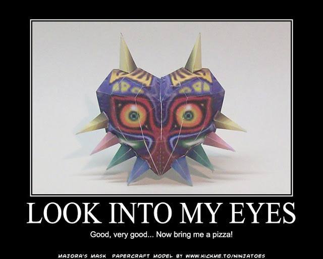 Маска Маджоры (The Legend of Zelda) paper model