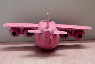 Бомбардировщик Orange Star Bomber (Advance Wars) paper model
