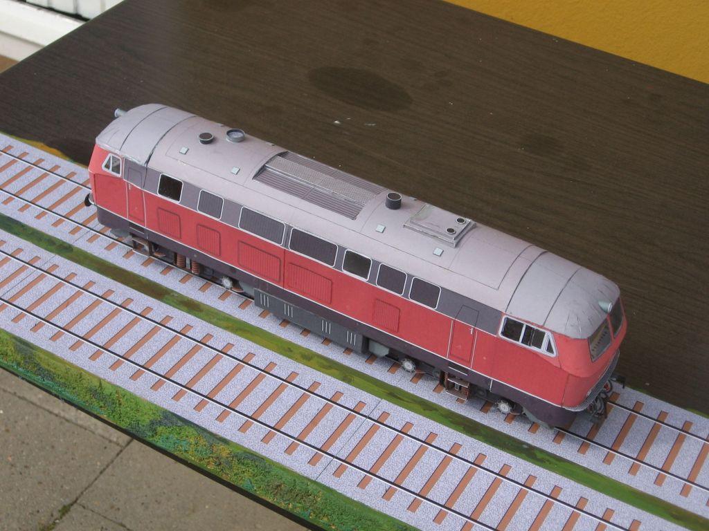 Тепловоз DB Class V 160 paper model