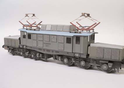 Электровоз E 94 paper model