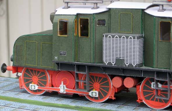 Электровоз Prussian EG 511 - EG 537 paper model
