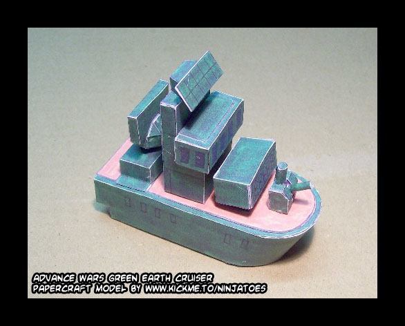 Крейсер Grean Earth Cruiser (Advance Wars)