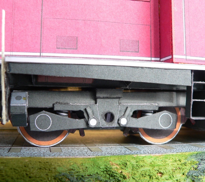 Тепловоз DB Class V 100 paper model
