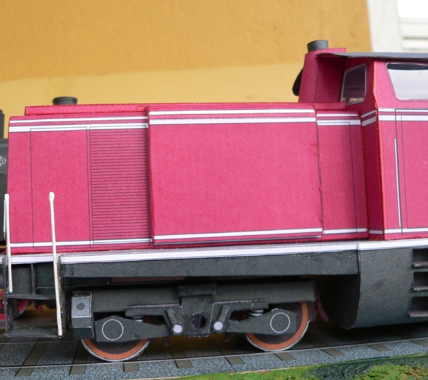 Тепловоз DB Class V 100 paper model