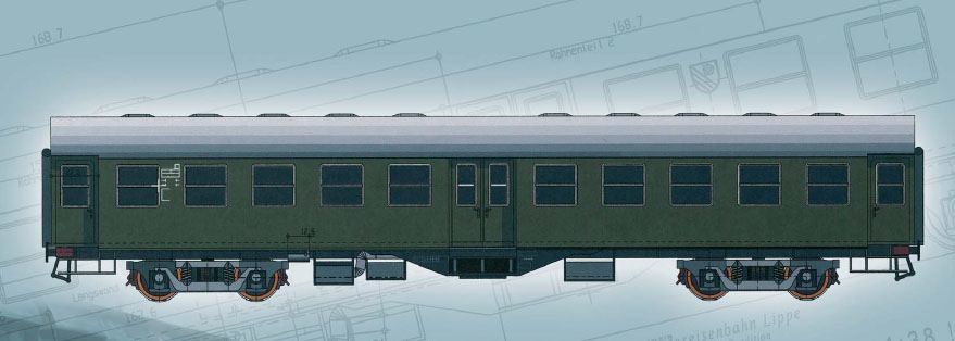Пассажирский вагон Umbauwagen Class 4yg