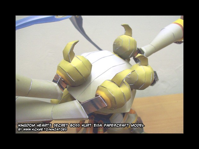 Босс Kurt Zisa (Kingdom Hearts) paper model