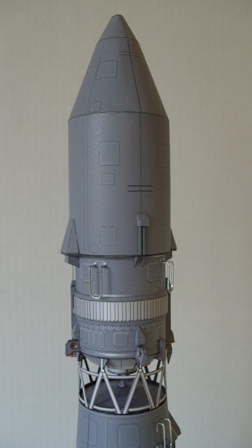 Ракета-носитель Восток paper model