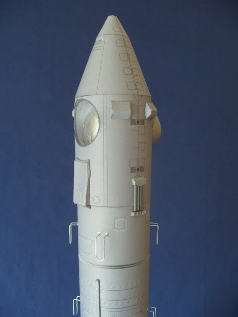 Ракета-носитель Восход paper model