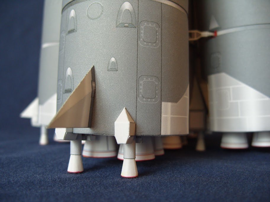 Ракета-носитель Восход paper model