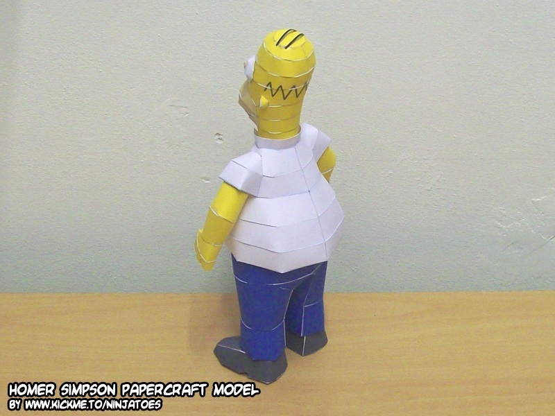 Гомер Симпсон (Симпсоны) paper model
