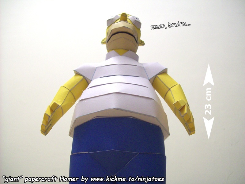 Гомер Симпсон (Симпсоны) paper model