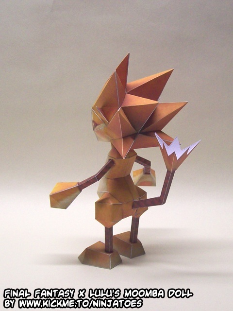 Кукла Мумба (Final Fantasy) paper model