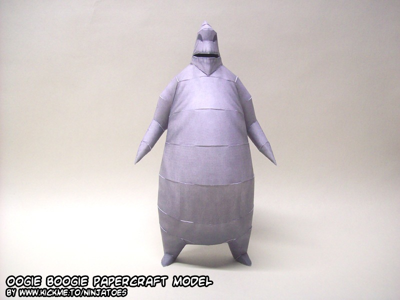 Бугимен (Кошмар перед Рождеством) paper model