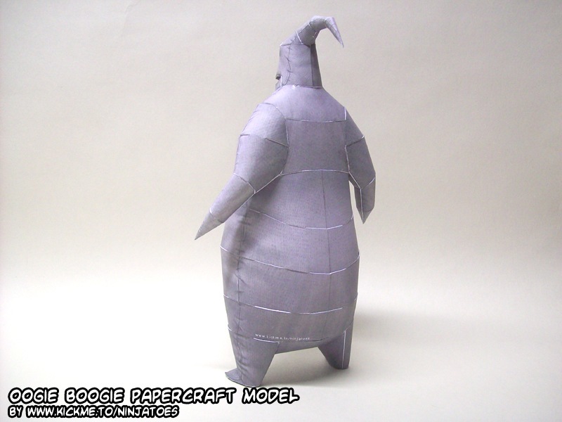 Бугимен (Кошмар перед Рождеством) paper model
