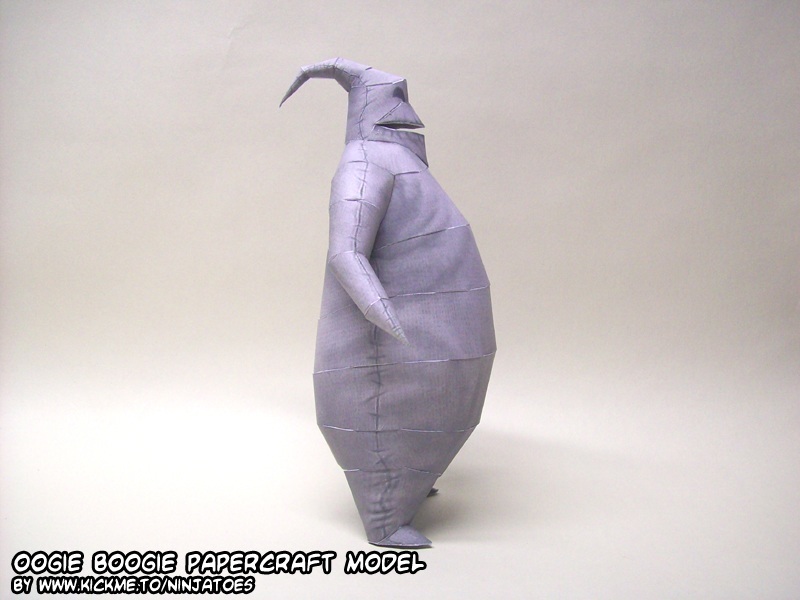 Бугимен (Кошмар перед Рождеством) paper model
