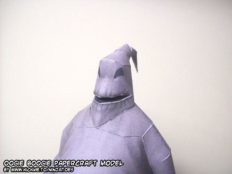 Бугимен (Кошмар перед Рождеством) paper model