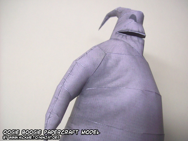 Бугимен (Кошмар перед Рождеством) paper model