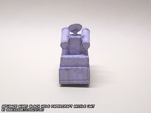 Зенитная установка Black Hole Missiles (Advance Wars) paper model