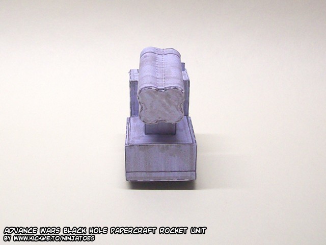 Зенитная установка Black Hole Rockets (Advance Wars) paper model