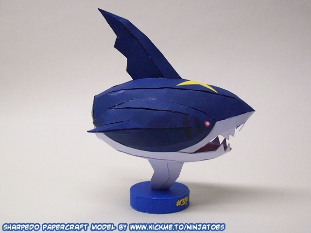 Покемон Шарпедо (Покемон) paper model