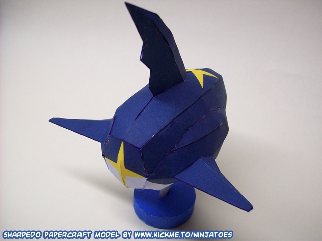 Покемон Шарпедо (Покемон) paper model
