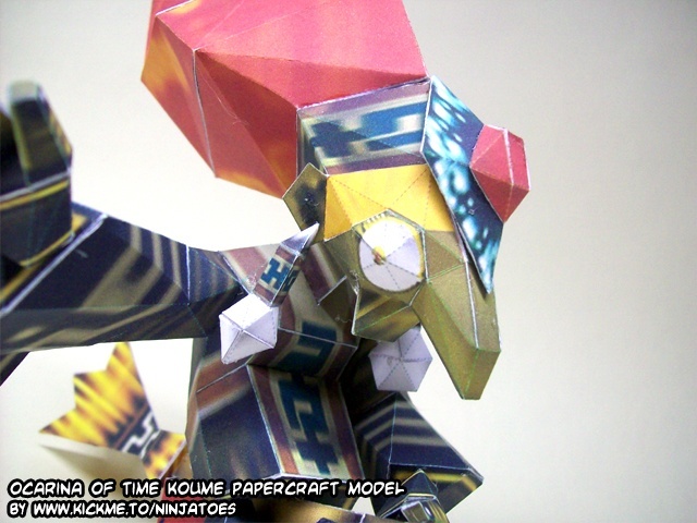 Ведьмы Котаке и Коуме (The Legend of Zelda) paper model