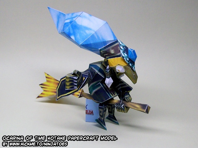 Ведьмы Котаке и Коуме (The Legend of Zelda) paper model