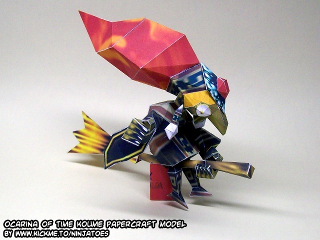 Ведьмы Котаке и Коуме (The Legend of Zelda) paper model