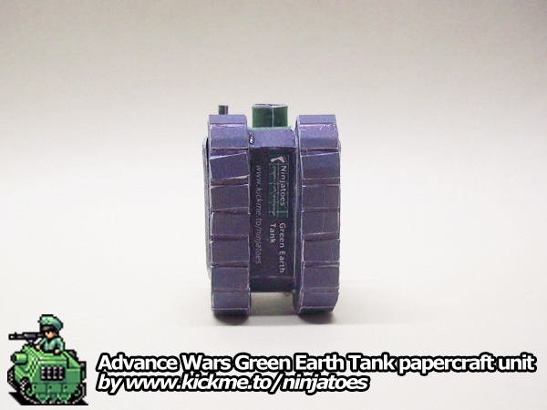 Танк Green Earth Tank (Advance Wars) paper model