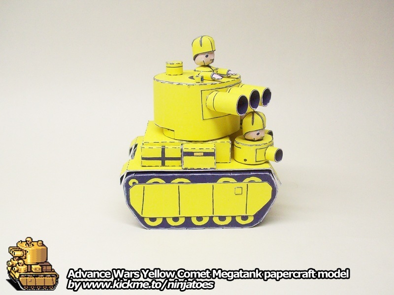 Танк Yellow Comet Megatank (Advance Wars)