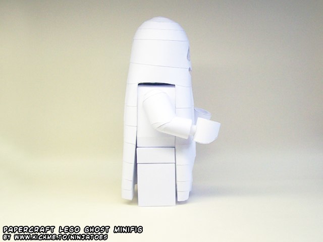 Привидение (ЛЕГО) paper model
