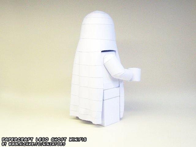 Привидение (ЛЕГО) paper model