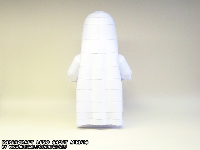 Привидение (ЛЕГО) paper model