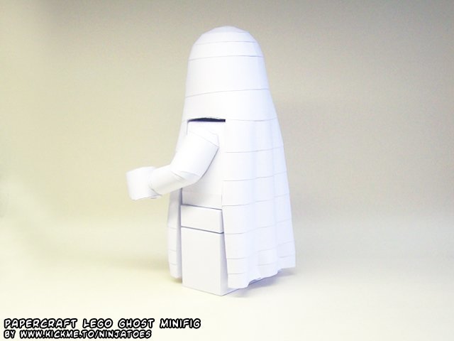 Привидение (ЛЕГО) paper model