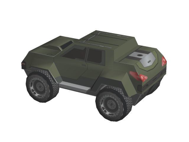 Трансформер Балкхед Hummer-HX (Трансформеры: Прайм) paper model