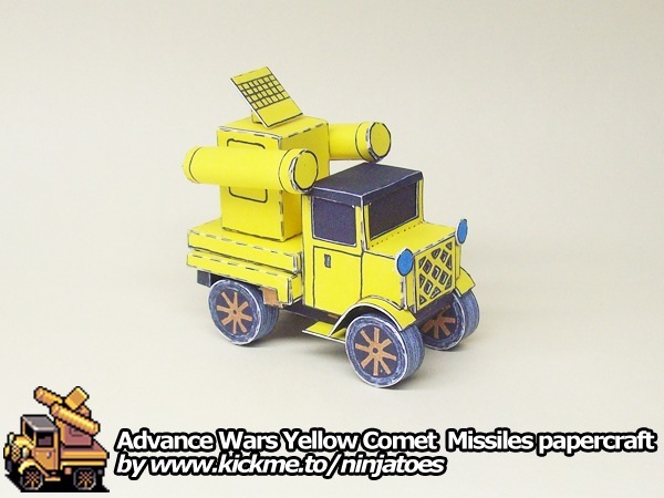 Зенитная установка Yellow Comet Missiles (Advance Wars)