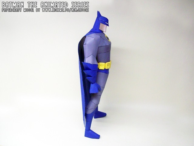 Бэтмен (Бэтмен: Мультсериал) paper model