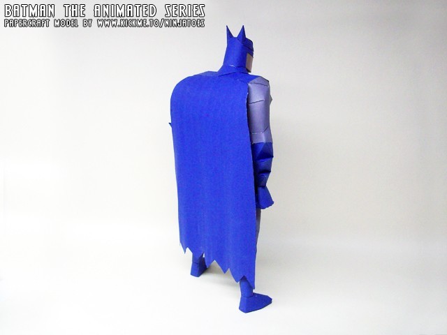 Бэтмен (Бэтмен: Мультсериал) paper model