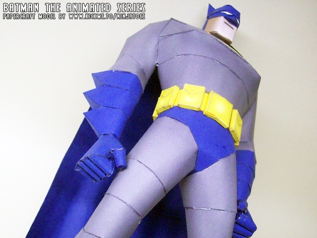 Бэтмен (Бэтмен: Мультсериал) paper model