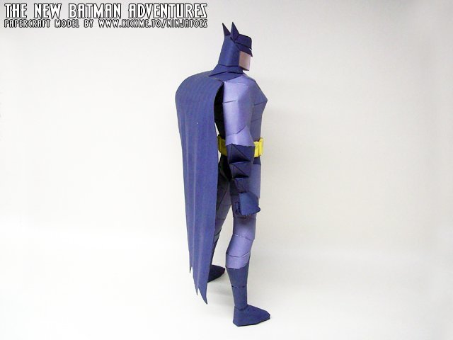 Бэтмен (Новые приключения Бэтмена) paper model