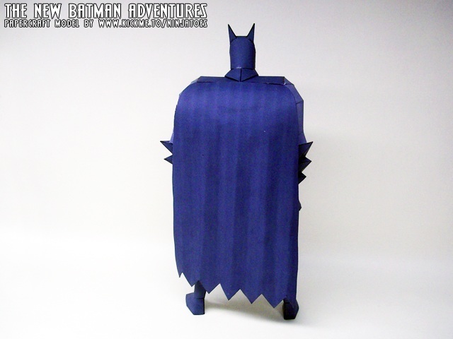 Бэтмен (Новые приключения Бэтмена) paper model