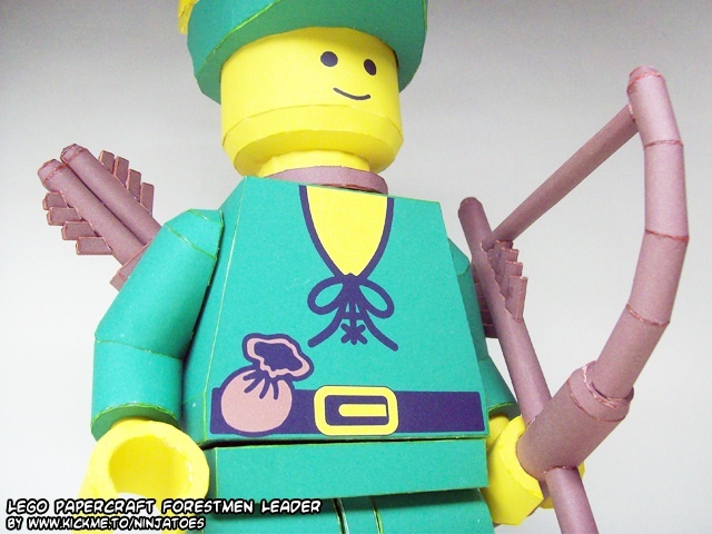 Робин Гуд (ЛЕГО) paper model