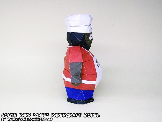 Шеф (Южный парк) paper model