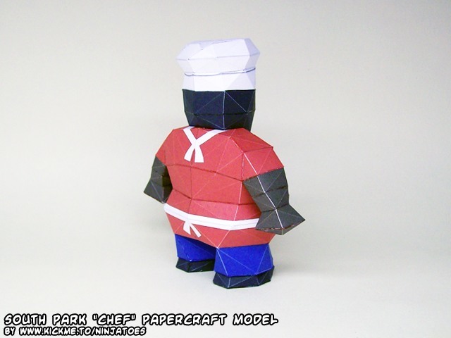 Шеф (Южный парк) paper model