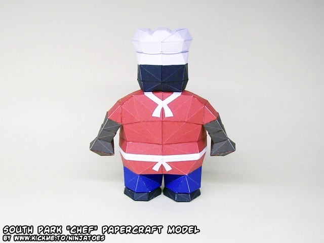 Шеф (Южный парк) paper model