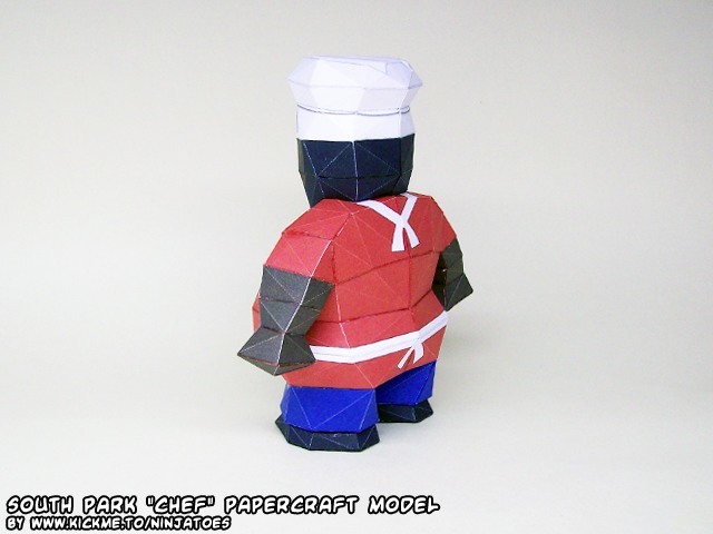 Шеф (Южный парк) paper model
